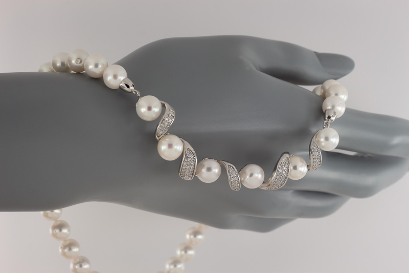 Paveikslėlis Vėriniai iš perlų 40-45 cm