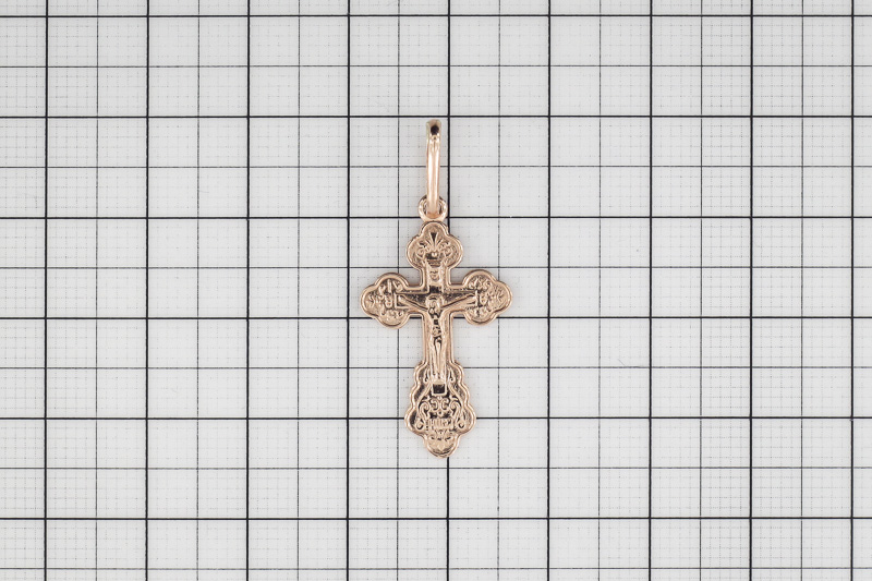 Изображение Золотой православный крестик 
