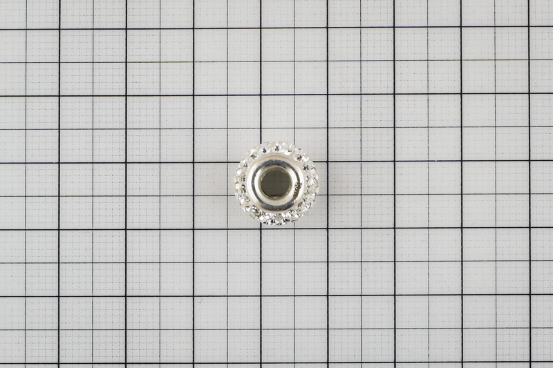 Изображение Серебряная подвеска с кристаллами Swarovski