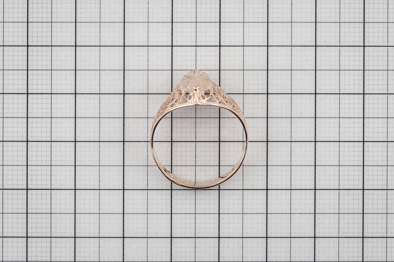 Paveikslėlis Auksinis žiedas 19 mm