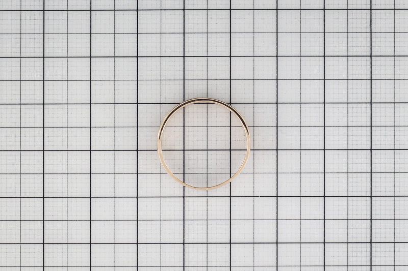 Изображение Золотое кольцо 18,5 мм