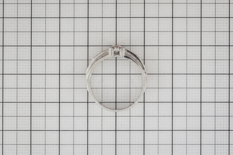 Изображение Кольцо из позолоченного серебра с цирконом