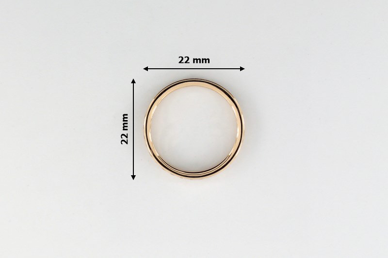 Paveikslėlis Auksinis žiedas su cirkoniais