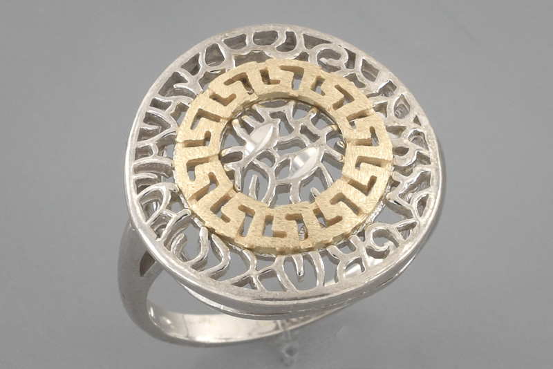 Изображение Серебряное кольцо 17,5 мм