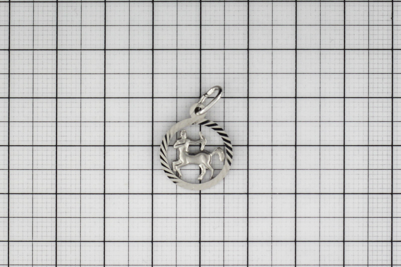 Изображение Серебряная подвеска - зодиак стрелец