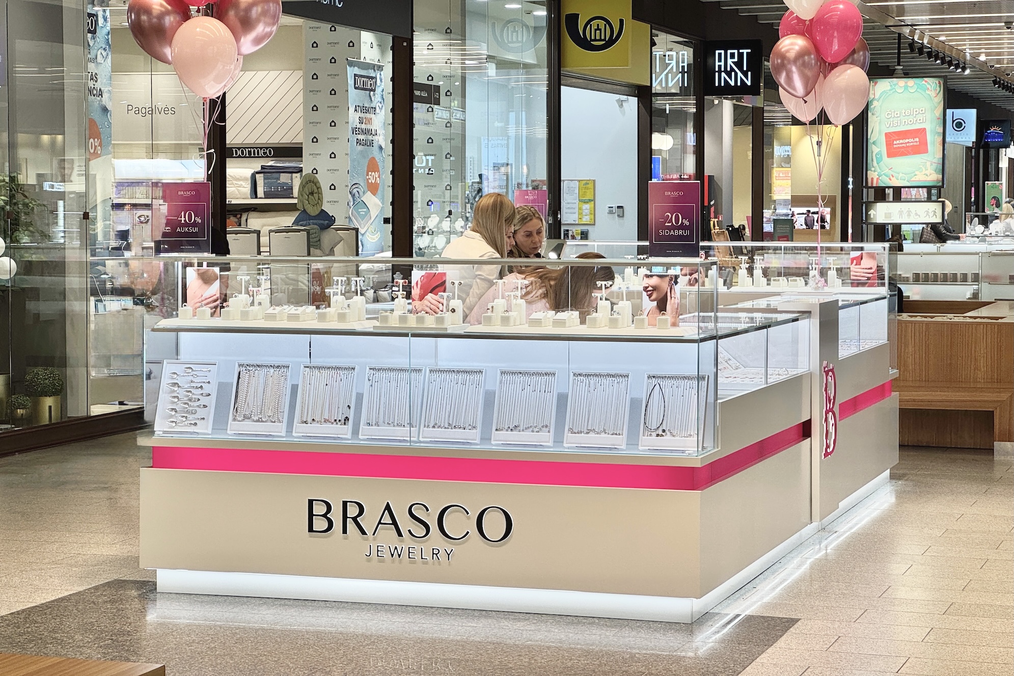 Brasco juvelyrika parduotuvė AKROPOLIS Šiauliai