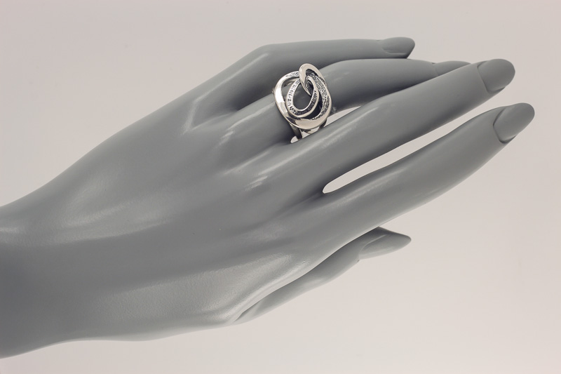 Изображение Серебряное кольцо 18,5 мм