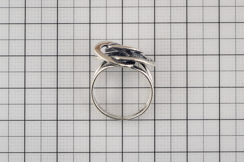 Изображение Серебряное кольцо 18,5 мм