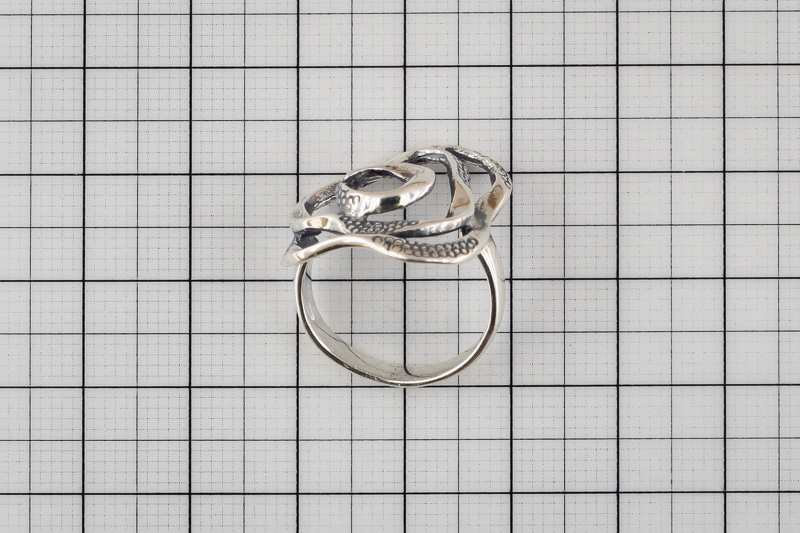 Изображение Серебряное кольцо 17 мм