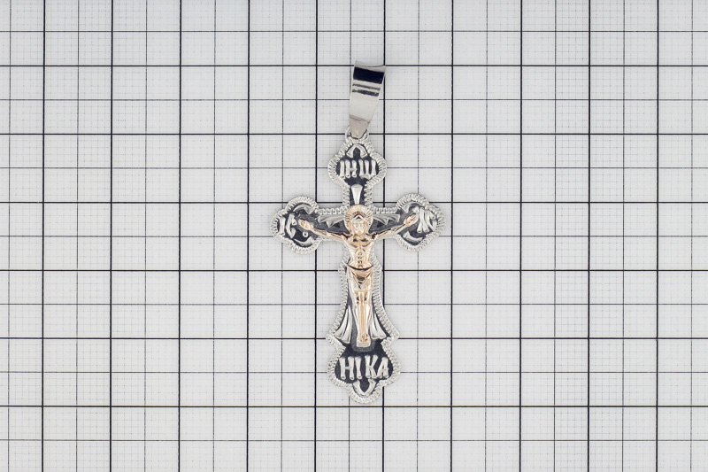 Изображение Серебряный православный крестик