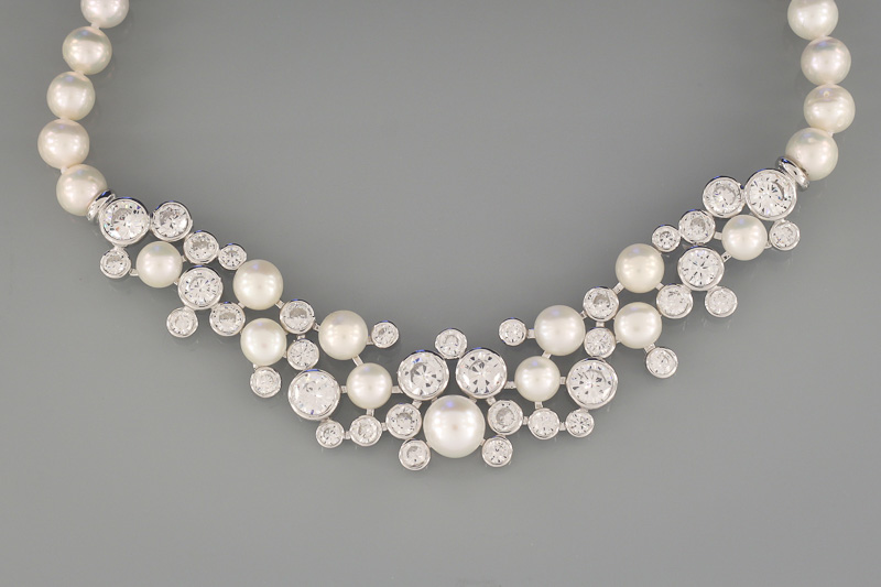 Paveikslėlis Vėriniai iš perlų 43-47 cm
