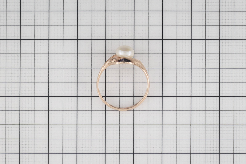 Изображение Золотое кольцо с жемчугом
