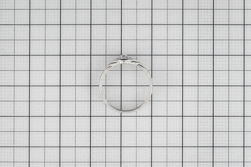 Paveikslėlis Sidabrinis žiedas su cirkoniu 15,5 mm