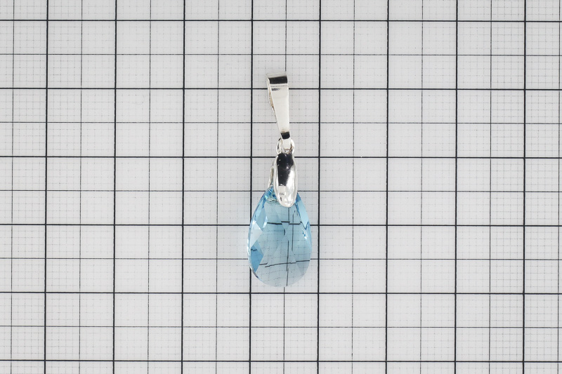 Изображение Серебряная подвеска с кристаллом Swarovski