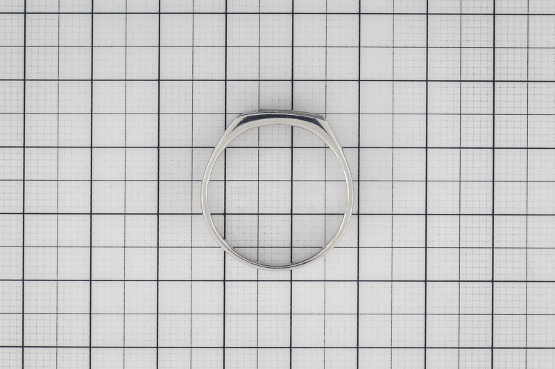Paveikslėlis Sidabrinis žiedas su cirkoniais 21,5 mm