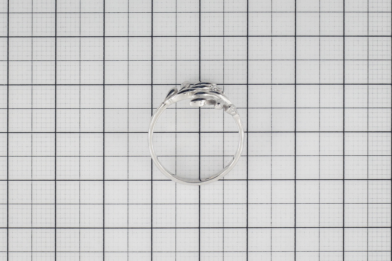 Paveikslėlis Sidabrinis žiedas su cirkoniu 18 mm