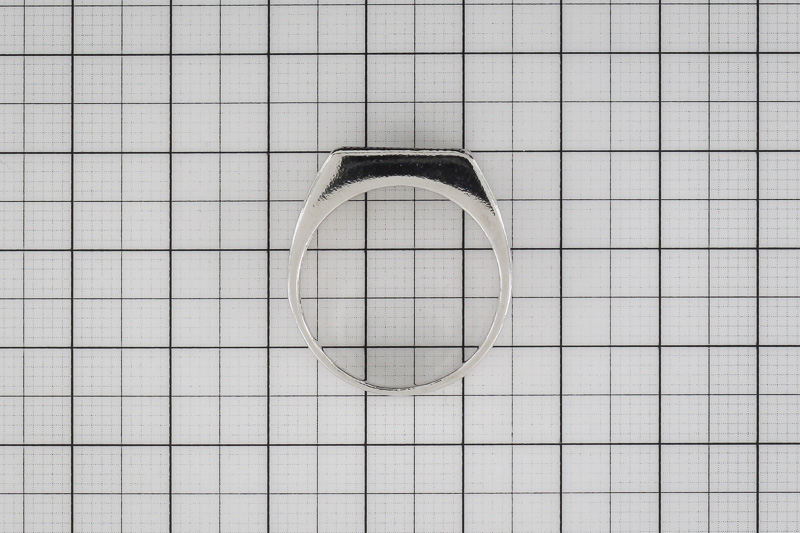 Изображение Серебряное кольцо с цирконами 20 мм