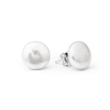 Paveikslėlis Sidabriniai auskarai su perlais