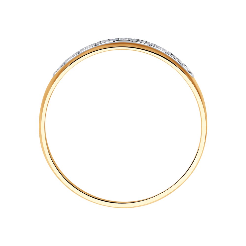 Изображение Золотое кольцо с бриллиантами