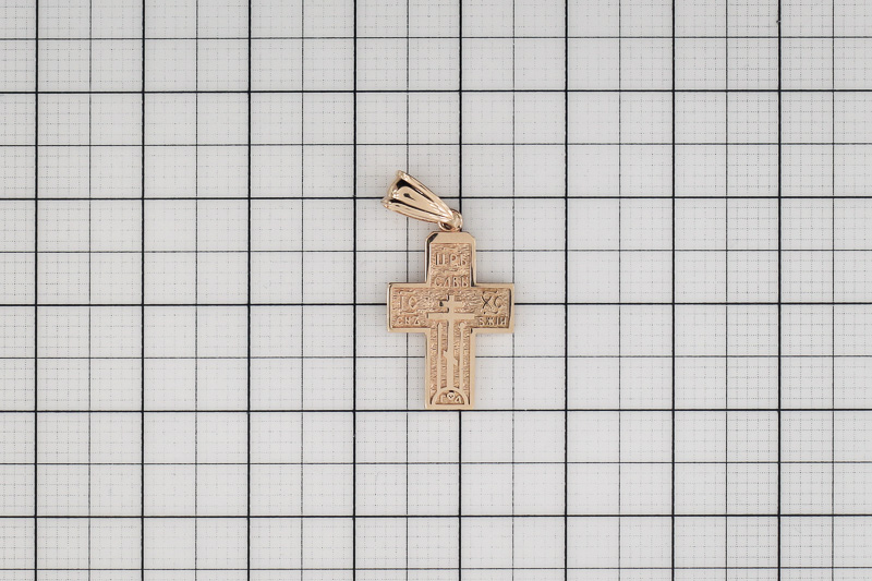 Изображение Золотой старообрядческий крестик