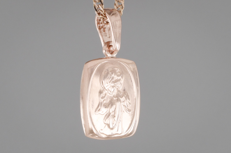 Изображение Подвеска из позолоченного серебра "Ангел" 