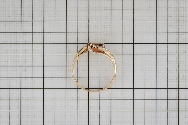 Изображение Золотое кольцо с раухтопазом
