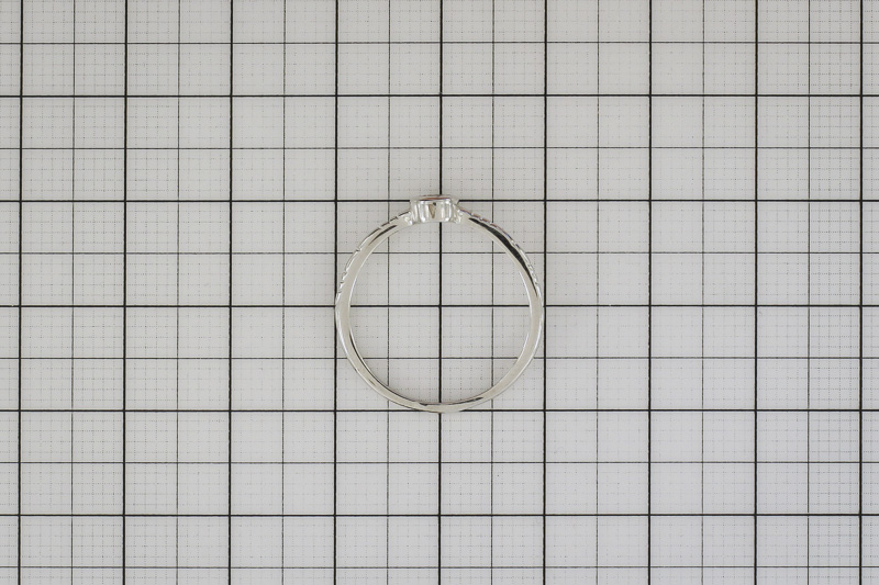 Paveikslėlis Sidabrinis žiedas su cirkoniu 17 mm