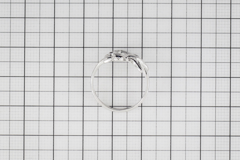 Paveikslėlis Sidabrinis žiedas su cirkoniu 17,5 mm
