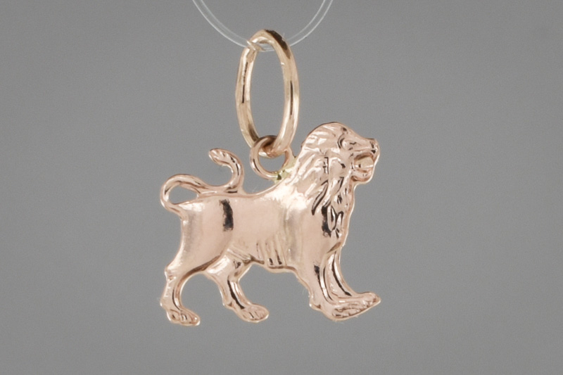 Paveikslėlis Auksinis pakabukas - zodiakas liūtas