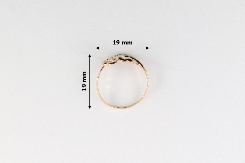 Paveikslėlis Auksinis žiedas 16,5 mm