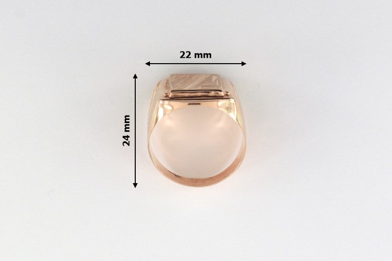 Paveikslėlis Auksinis žiedas 19,5 mm