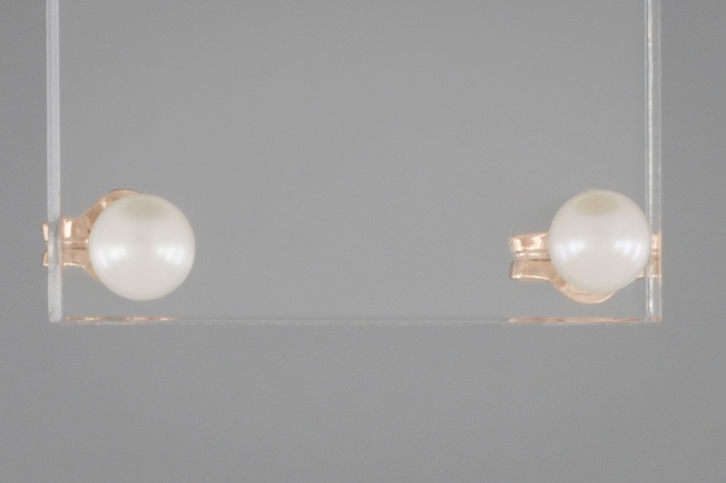Paveikslėlis Auksiniai auskarai su perlais 