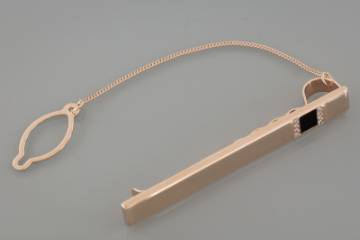 Изображение Зажим для галстука из позолоченого серебра