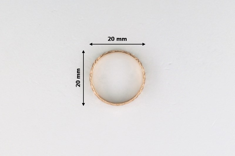 Изображение Кольцо из позолоченного серебра