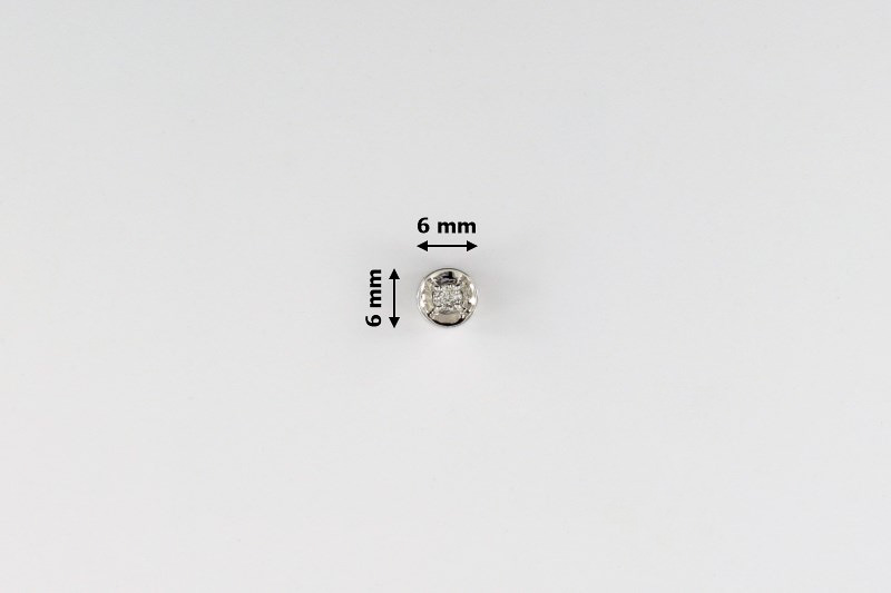 Изображение Подвеска из белого золота с бриллиантами 