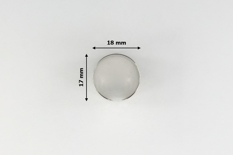 Изображение Серебряное кольцо 16 мм