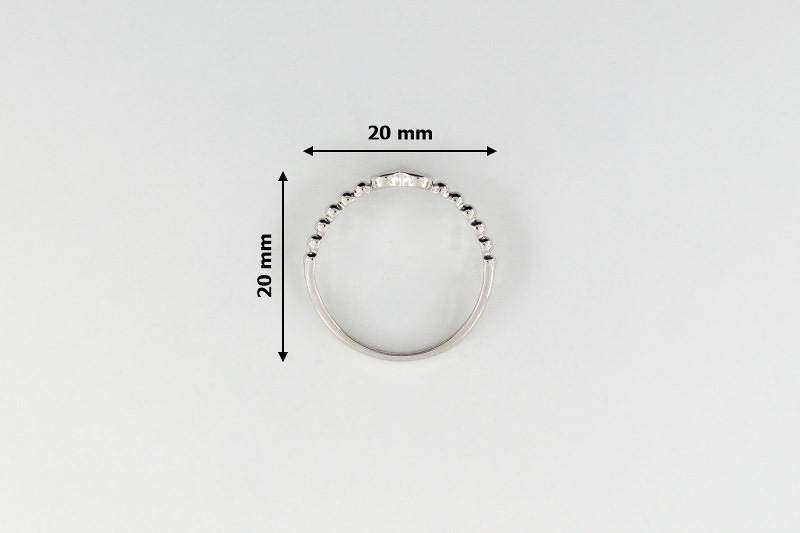 Paveikslėlis Sidabrinis žiedas 17 mm