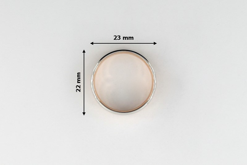 Изображение Обручальное кольцо 19 мм