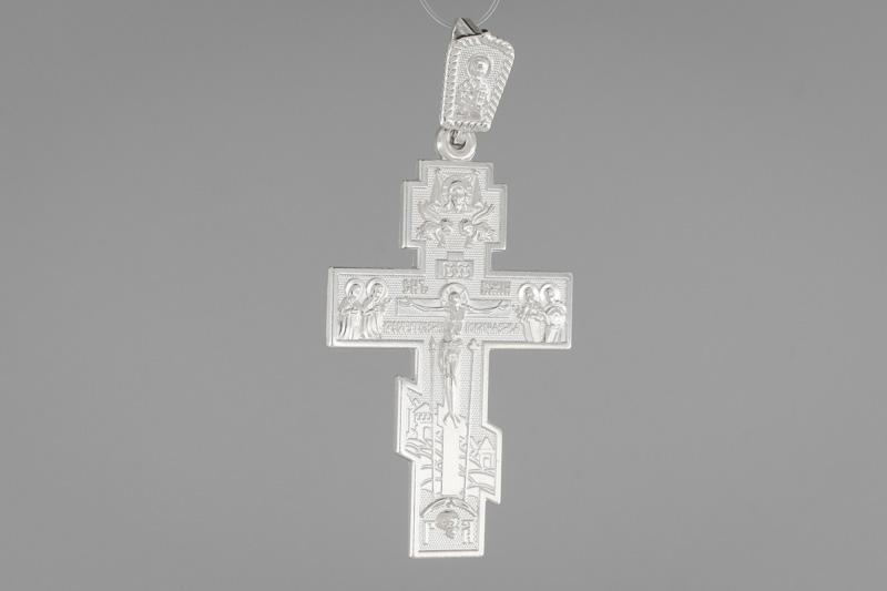 Изображение Серебряный православный крестик 