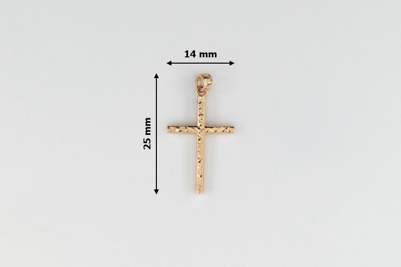Изображение Золотой католический крестик