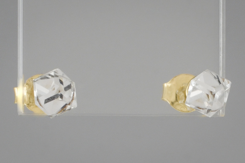 Изображение Серьги из позолоченного серебра с кристаллами Swarovski