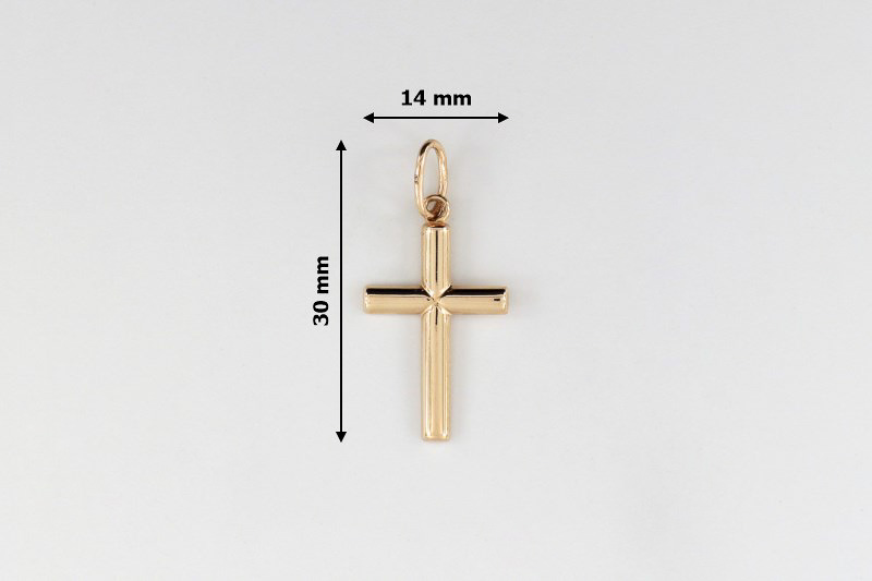 Изображение Золотой католический крестик